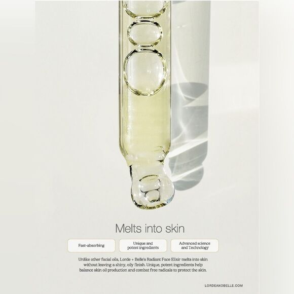 LORDE + BELLE RADIANT FACE ELIXIR - Picture 8 of 13